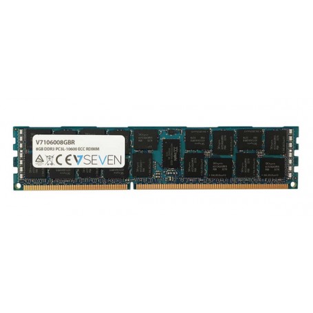 V7 8GB DDR3 PC3-10600 - 1333mhz SERVER ECC REG Server Módulo de memoria - V7106008GBR (V7106008GBR)