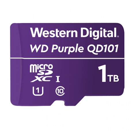 Western Digital WD Purple SC QD101 memoria flash 1000 GB MicroSDXC UHS-I (WDD100T1P0C)