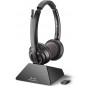 POLY 8220 UC Auricolare Wireless A Padiglione Ufficio Nero (209214-02)