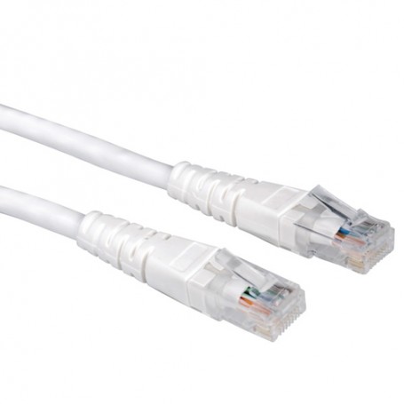 Value UTP Patch Cord, Cat.6, white 2 m cavo di rete Bianco U/UTP (UTP) (RO21.99.1546)