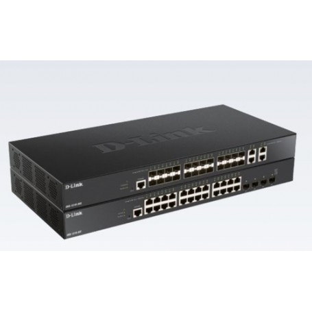D-Link DXS-1210-28S switch di rete Gestito 10G Ethernet (100/1000/10000) 1U Nero (DXS-1210-28S)