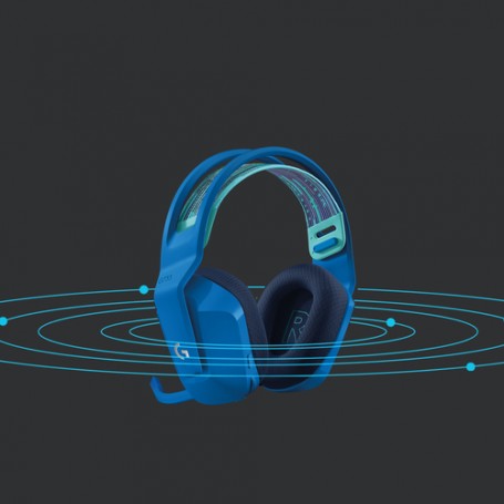 Logitech G G733 LIGHTSPEED Wireless RGB Gaming Headset Auricolare A Padiglione Giocare Blu (981-000943)