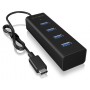 ICY BOX IB-HUB1409-C3 USB 3.2 Gen 1 (3.1 Gen 1) Type-C 5000 Mbit/s Nero (60256)