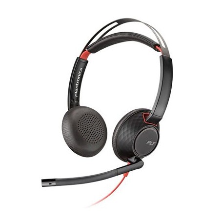 POLY C5220T Auricolare Cablato A Padiglione Ufficio Nero (211008-02)