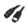 Hamlet Cavo Firewire 800/400 da 9 a 6 pin 180 cm (XZCFWB9A6180)