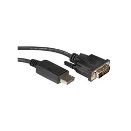ROLINE 11.04.5610 cavo e adattatore video 2 m DVI-D DisplayPort Nero (RO11.04.5610)