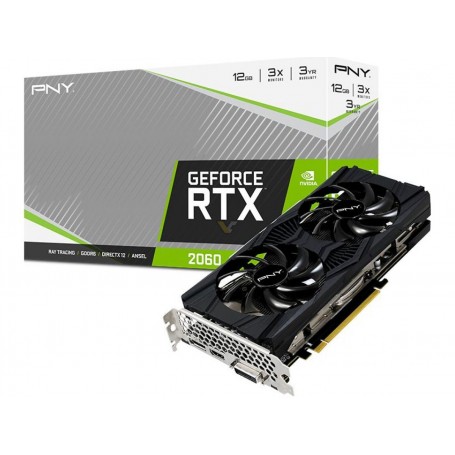 PNY GeForce RTX™ 2060 12GB REVEL Dual Fan (VCG206012DFPPB) (VCG206012DFPPB_PROMO)