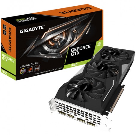 Gigabyte GV-N1660GAMING-OC-6GD NVIDIA GeForce GTX 1660 6 GB GDDR5 (GV-N1660GAMINGOC-6GD)