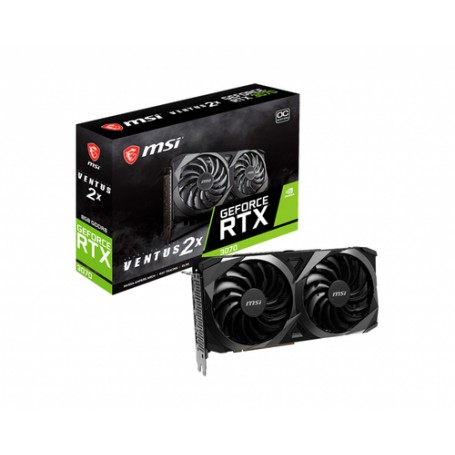 MSI RTX 3070 VENTUS 2X 8G OC LHR scheda video NVIDIA GeForce RTX 3070 8 GB GDDR6 (V390-280R)
