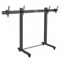 Hagor BrackIT Stand Dual XL 190,5 cm (75") Nero (8227)