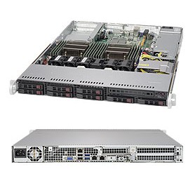 Supermicro SuperChassis 113AC2-605WB Supporto Nero 600 W (CSE-113AC2-605WB)