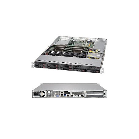 Supermicro SuperChassis 113AC2-605WB Supporto Nero 600 W (CSE-113AC2-605WB)
