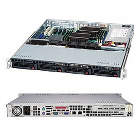 Supermicro 813MFTQ-520CB Supporto Nero 520 W (CSE-813MFTQ-520CB)