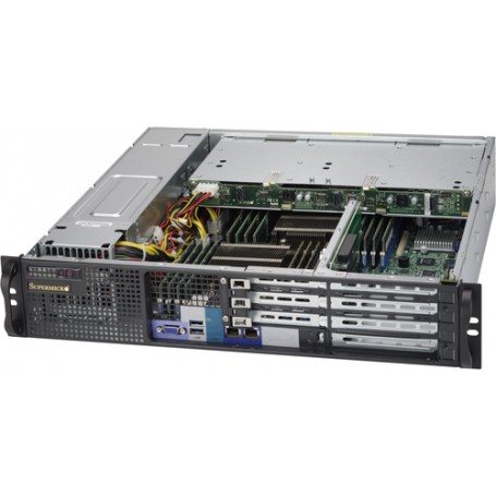 Supermicro SuperChassis 823MTQC-R802WB Supporto Nero 800 W (CSE-823MTQC-R802WB)