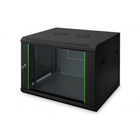 Digitus DN-19 12-U-EC-SW rack 12U Da parete Nero (DN-19 12-U-EC-SW)