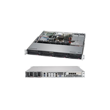 Supermicro SuperServer 5018D-MHR7N4P Intel SoC BGA 1667 Rack (1U) Nero (SYS-5018D-MHR7N4P)