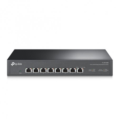 TP-LINK TL-SX1008 switch di rete Non gestito 10G Ethernet (100/1000/10000) Nero (TL-SX1008)