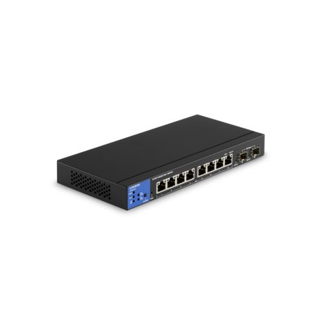 Linksys LGS310MPC Gestito L3 Gigabit Ethernet (10/100/1000) Supporto Power over Ethernet (PoE) Nero (LGS310MPC-EU)