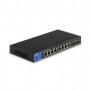 Linksys LGS310MPC Gestito L3 Gigabit Ethernet (10/100/1000) Supporto Power over Ethernet (PoE) Nero (LGS310MPC-EU)