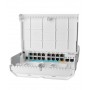 Mikrotik netPower 15FR Fast Ethernet (10/100) Supporto Power over Ethernet (PoE) Bianco (CRS318-1FI-15FR-2S-OUT)