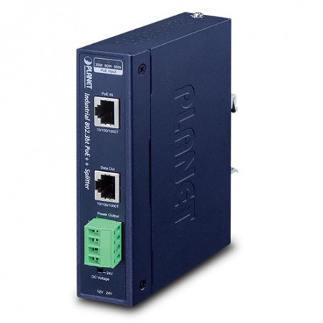 PLANET IPOE-173S divisore di rete Blu Supporto Power over Ethernet (PoE) (IPOE-173S)