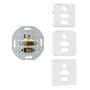 Kindermann 7456000586 presa energia Bianco (7456000586)