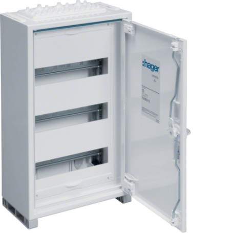 Hager FWB31S rack Rack indipendenti Bianco (FWB31S)