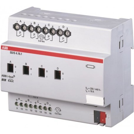 ABB SD/S4.16.1 Attuatore di commutazione/dimmeraggio 4 canali (2CDG110080R0011)