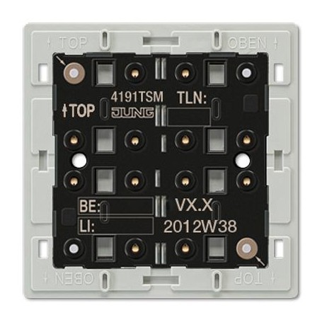 JUNG 4191 TSM Cablato Nero, Grigio (4191TSM)