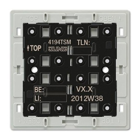 JUNG 4194 TSM Cablato Nero, Grigio (4194TSM)