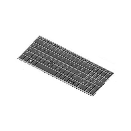 HP Keyboard SR BL 15W Euro Tastiera (L17971-B31)