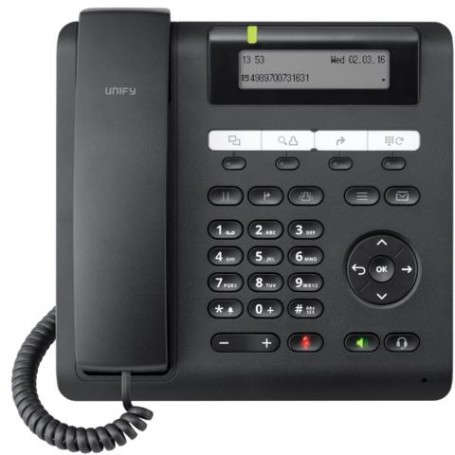 Unify OpenScape Desk Phone CP205 telefono IP Nero (L30250-F600-C432_HFA)