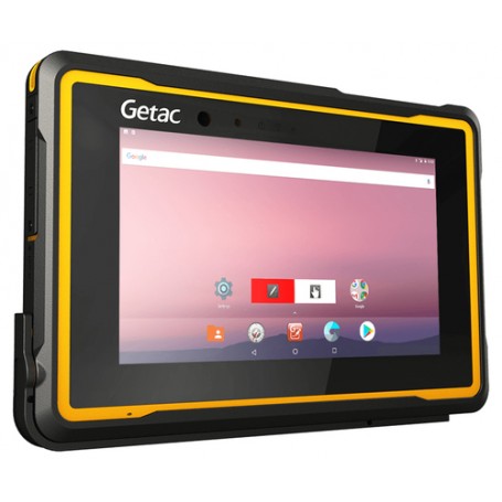 Getac ZX70 64 GB 17,8 cm (7") Intel Atom® 4 GB Wi-Fi 4 (802.11n) Android 7.1 Nero, Giallo (ZD77Q1DH5GAX)