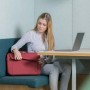 Dicota Eco Multi BASE borsa per notebook 43,9 cm (17.3") Valigetta ventiquattrore Rosso (D30917-RPET)